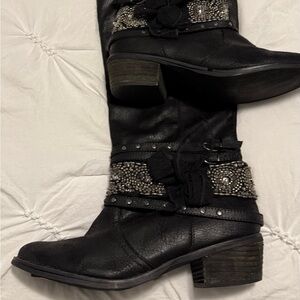 Not Rated Black boots